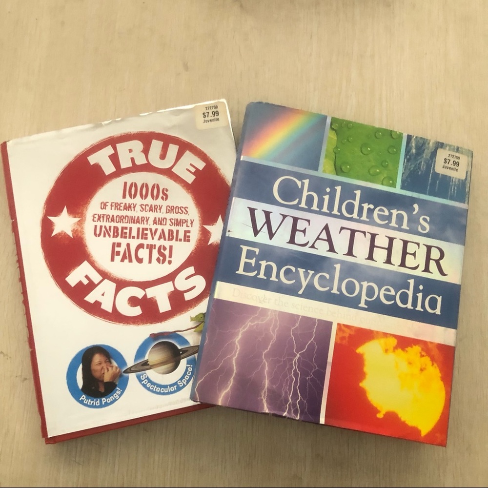 📚 True Facts and Children Weather Encyclopedia